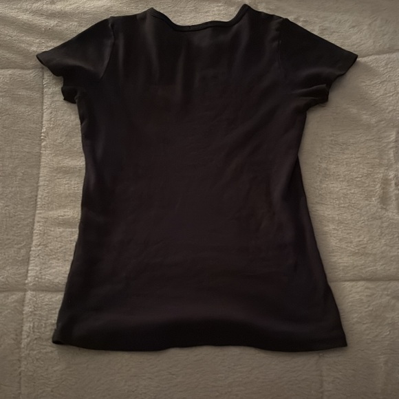Black and Red Brandy Melville 84 Long Tee - Picture 3 of 3